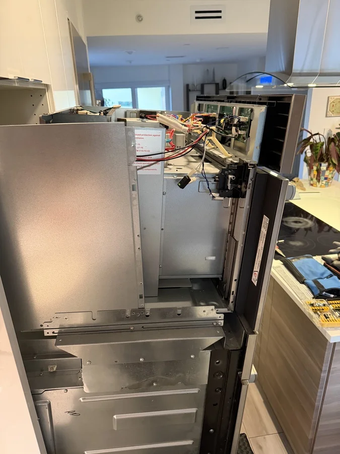 Bosch microwave no power — door switch replacement