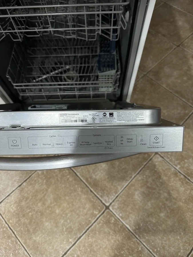 Dishwasher no power – control panel diagnostics and repair