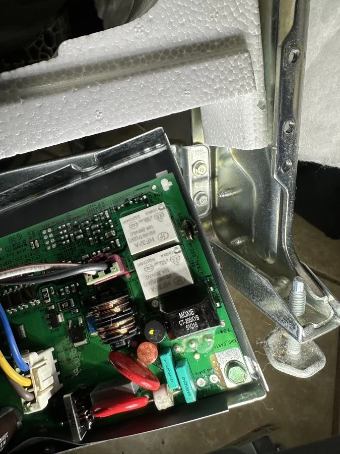 Dishwasher control board damaged by roach infestation