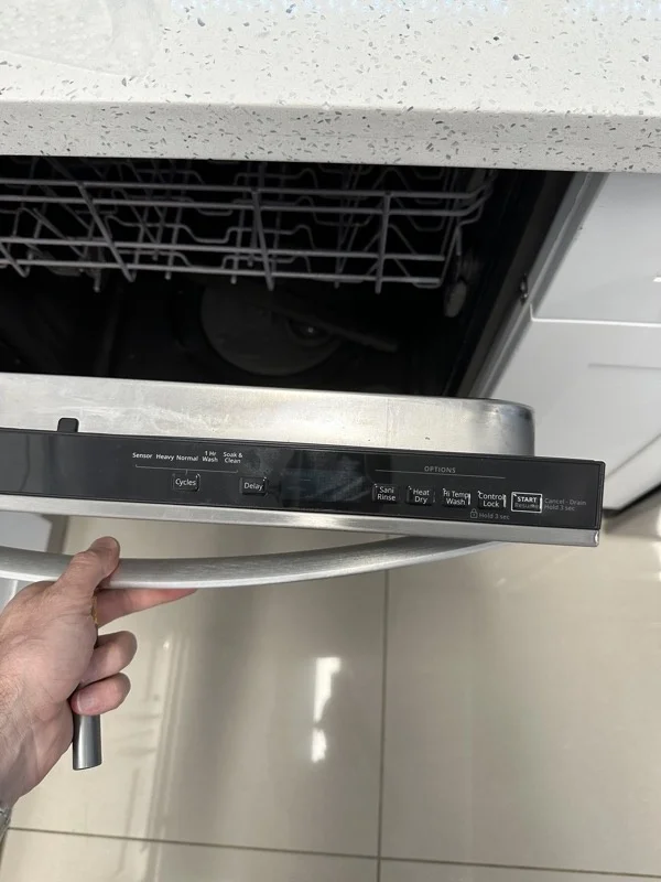 Dishwasher not working – control panel repair
