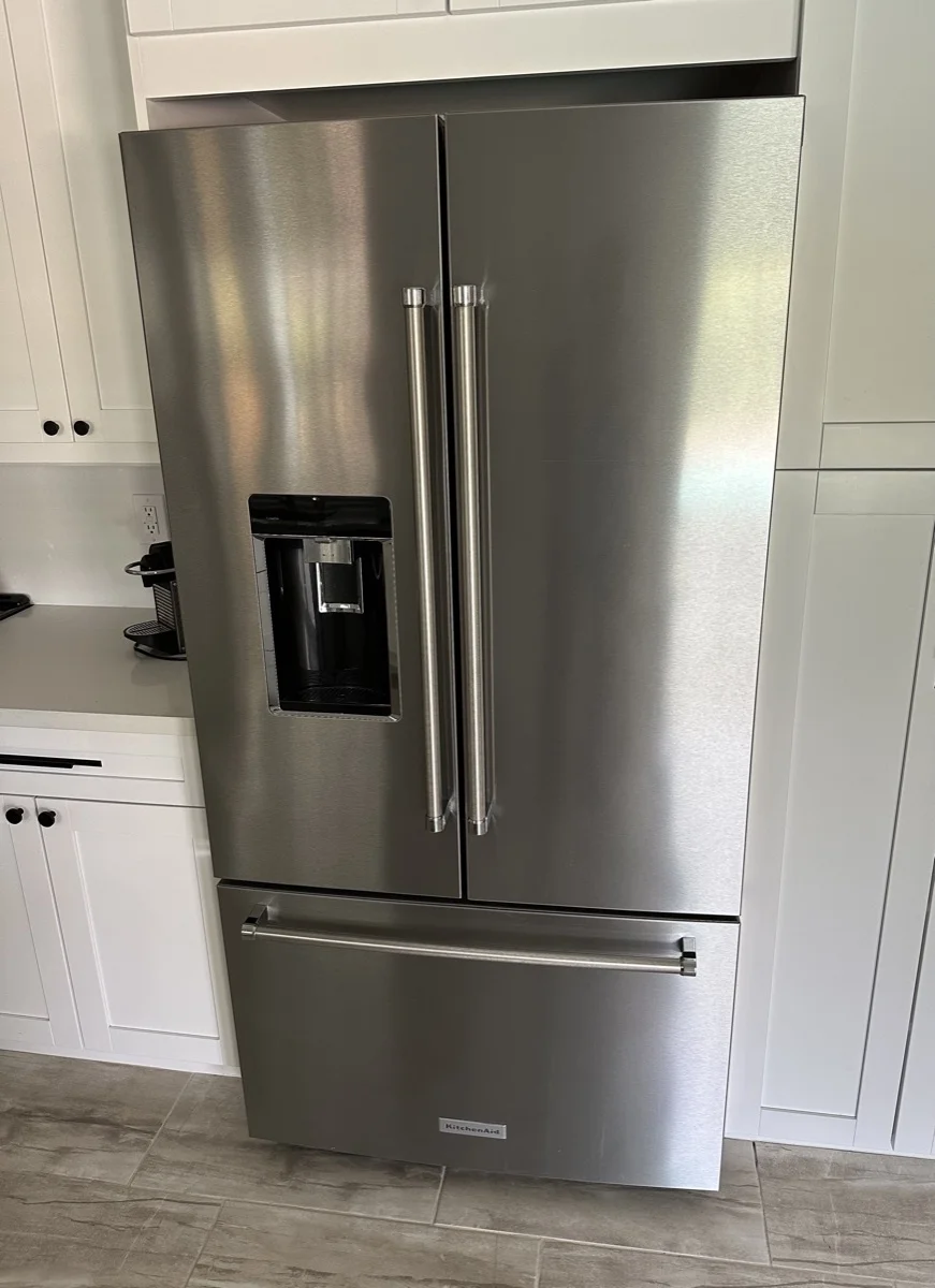 Professional repair service for KitchenAid French door refrigerators