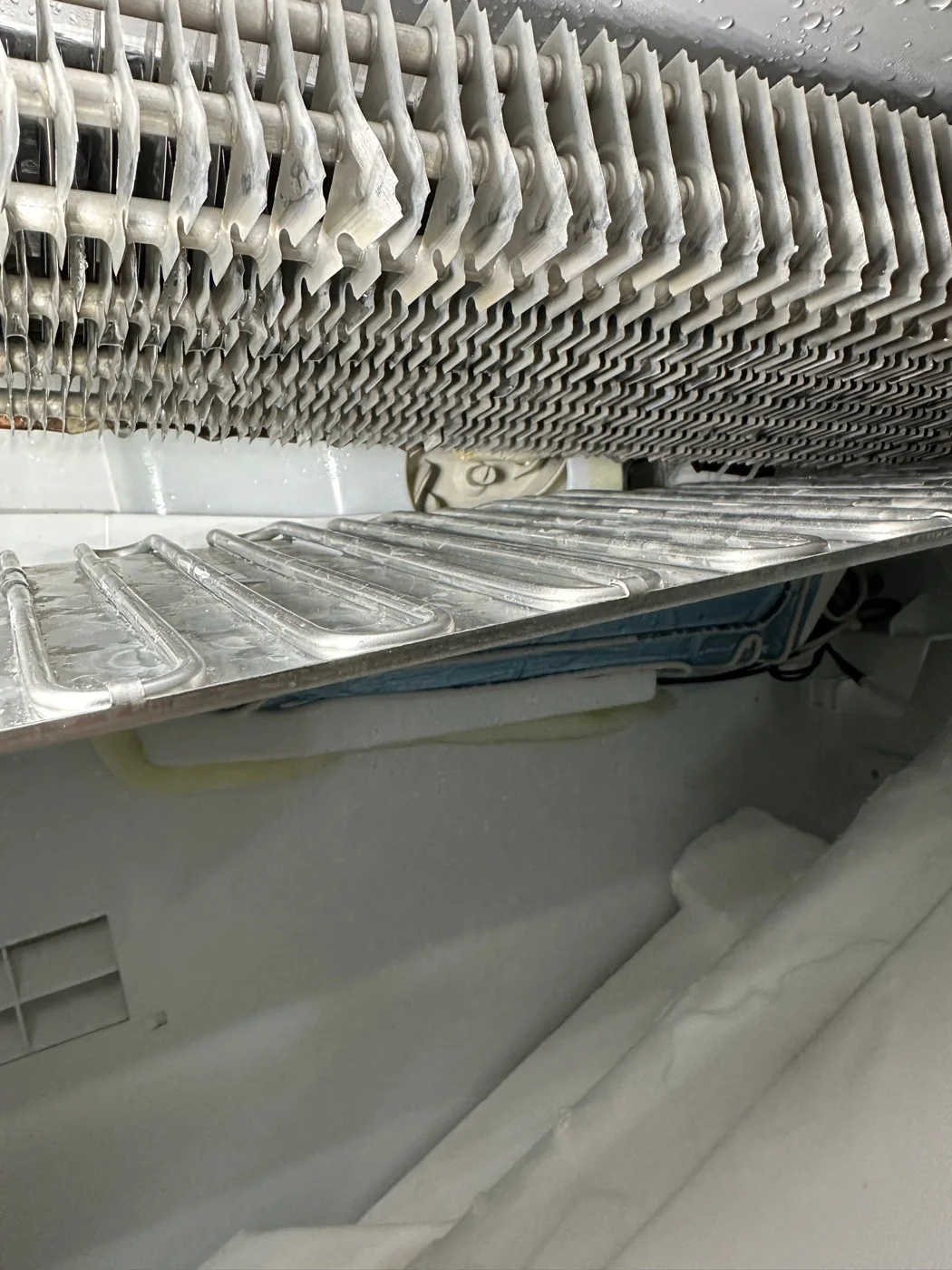 Defrost heater replacement on Bosch built-in refrigerator