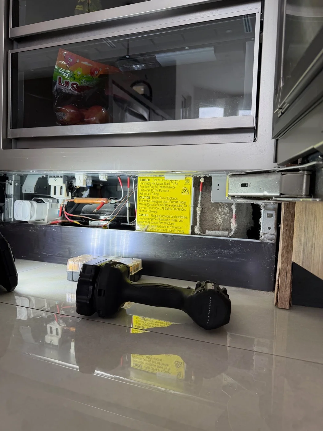 Dacor refrigerator not cooling diagnosis and repair