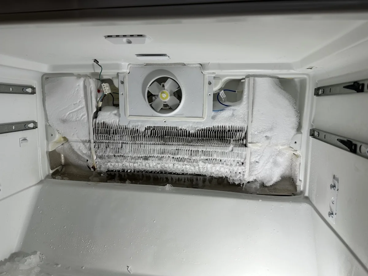 We replace faulty defrost heater
