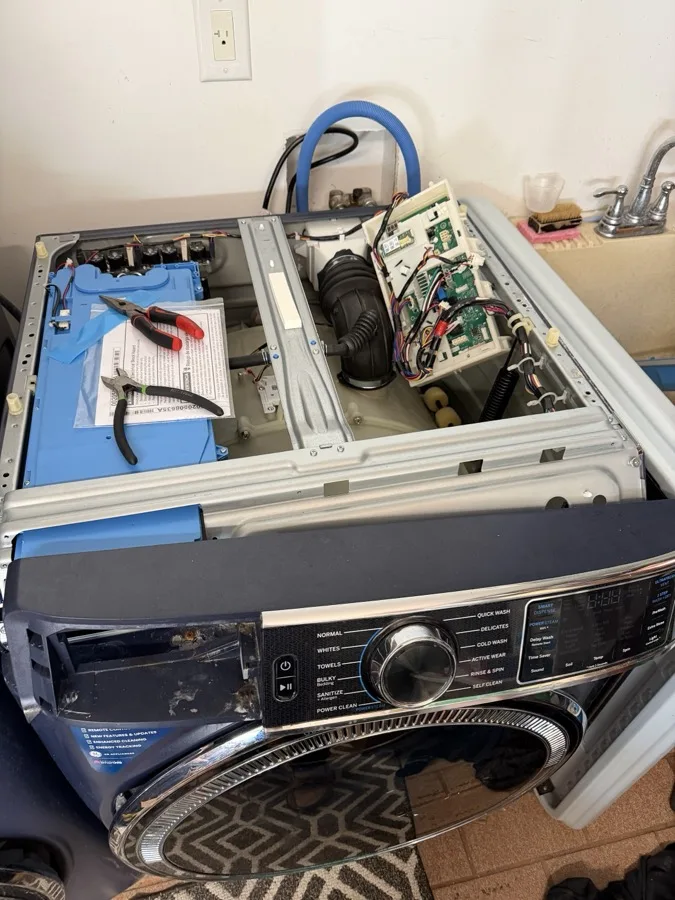 GE washer control board replacement