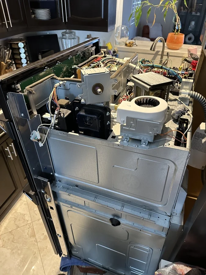 Microwave magnetron replacement repair