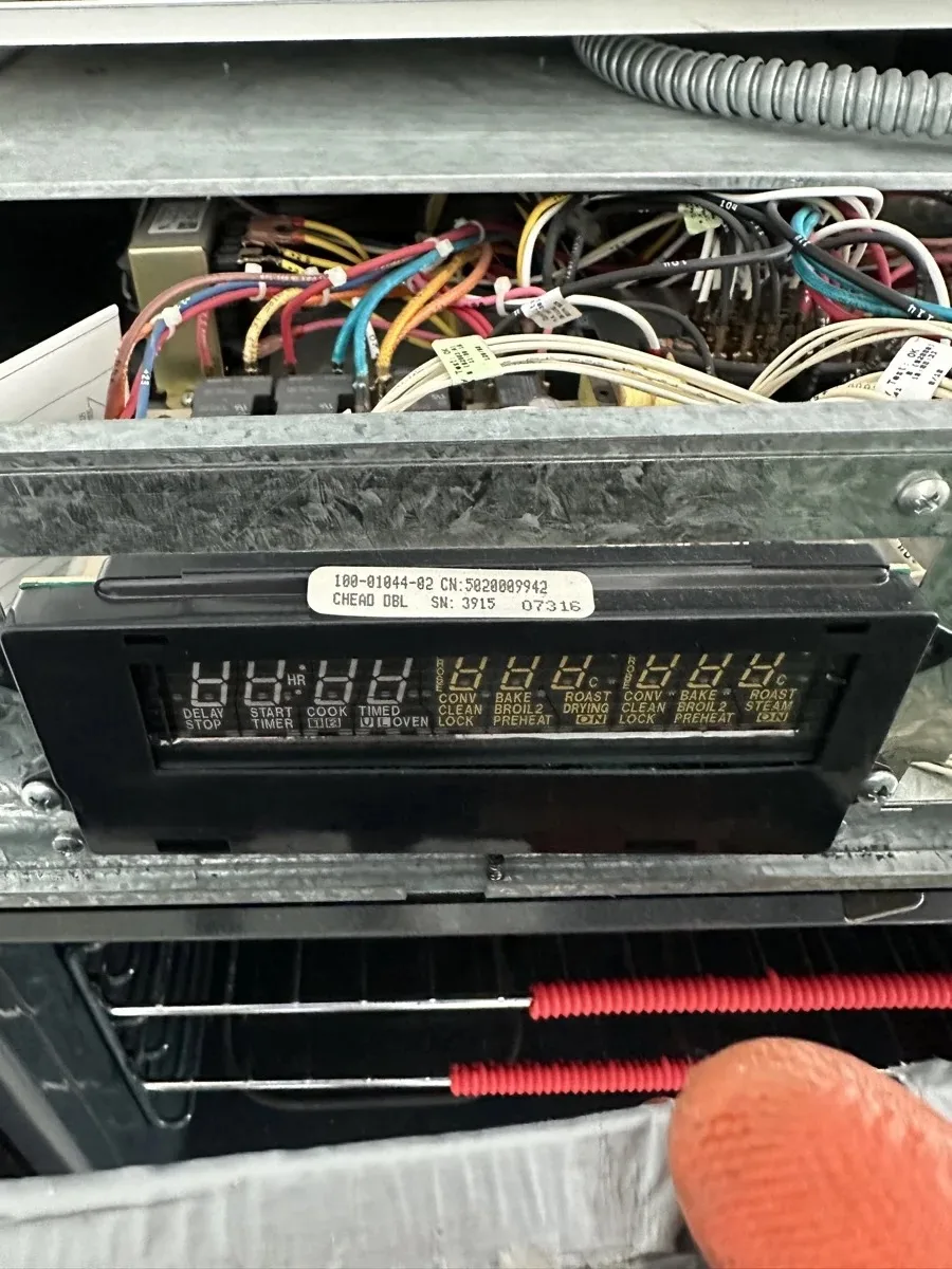 Double oven control board replacement