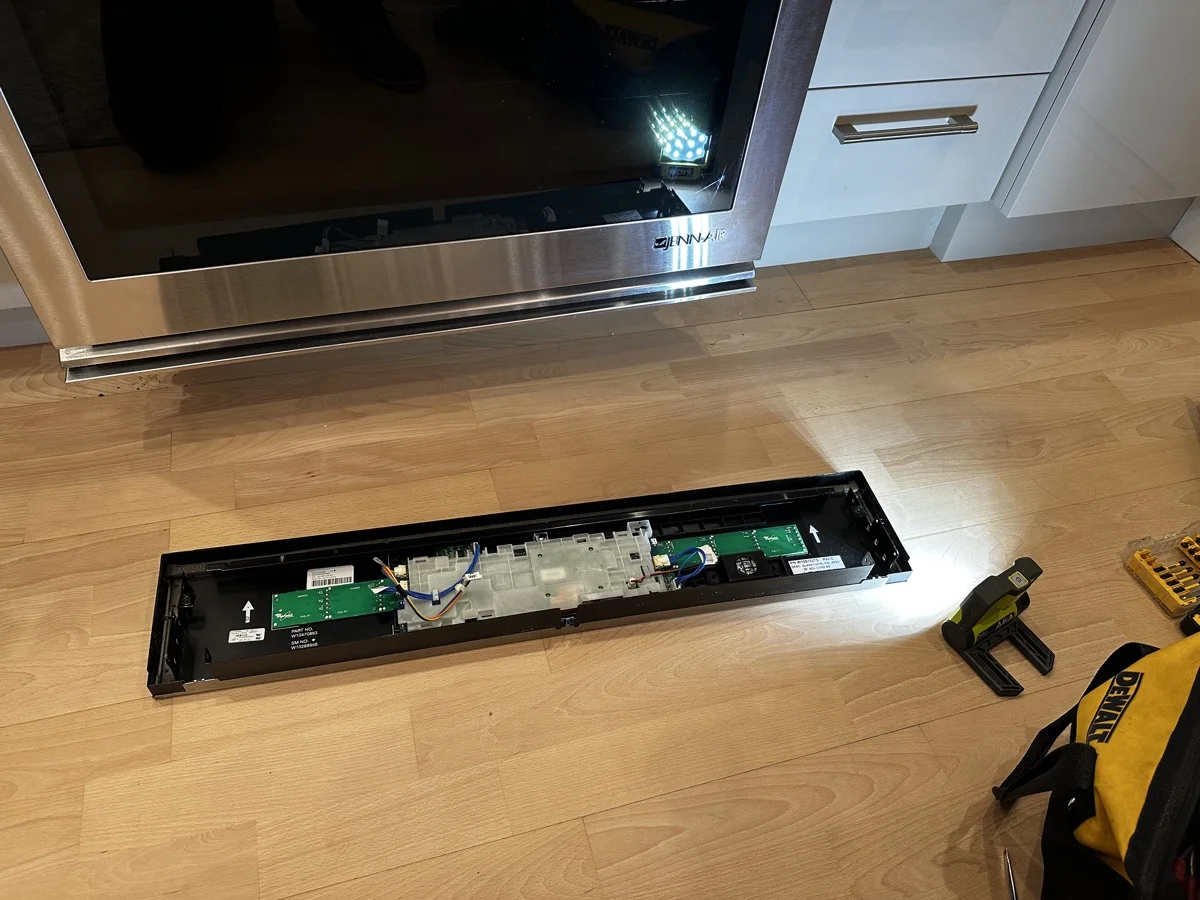 Oven touch control panel replacement
