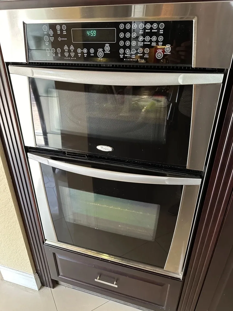 Oven touch panel stuck button repair