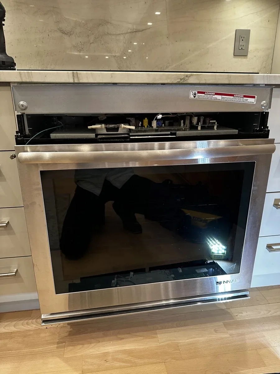 Diagnosing and repairing oven control panel issues