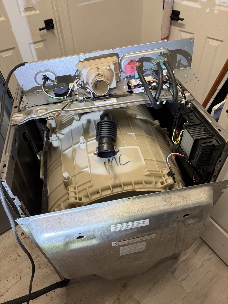 Washer repair – water valve and tub system diagnostics